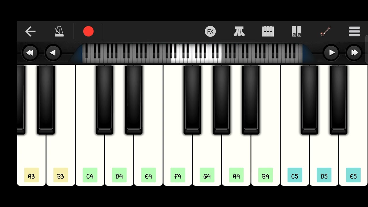 Yeda gang by mc stan piano tutorial 