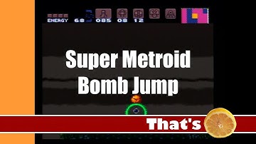 Bomb Jump - Super Metroid Sequence Breaking