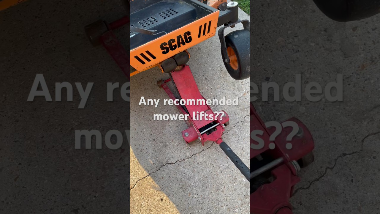 Recommended mower lift??