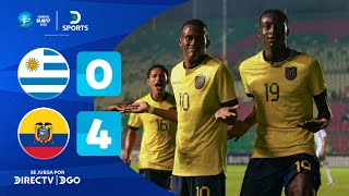 Thumbnail for PALIZA de #ECUADOR a #URUGUAY | Uruguay 0–4 Ecuador | Resumen