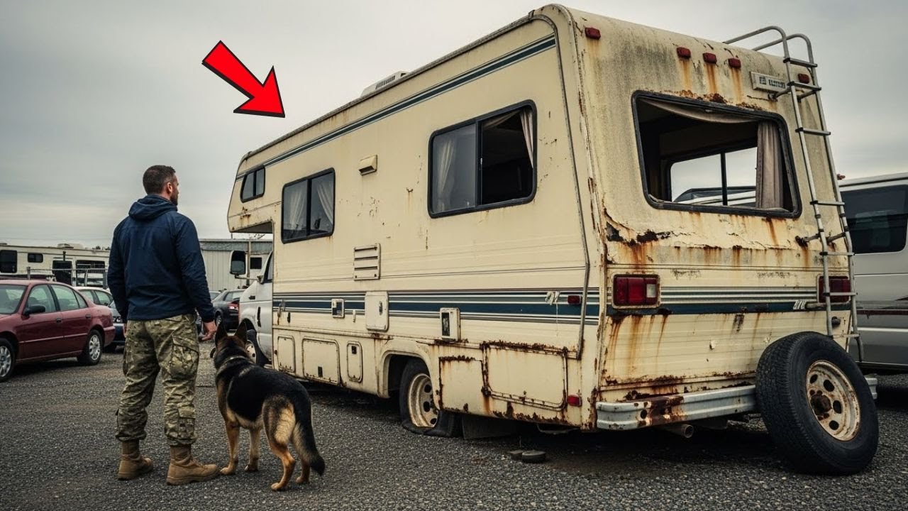 This Broken RV Was Worthless to Everyone — Except a Navy Veteran and His Dog