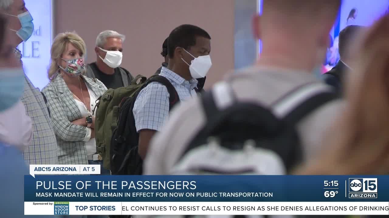 TSA to extend mask mandate for planes and public transportation until ...