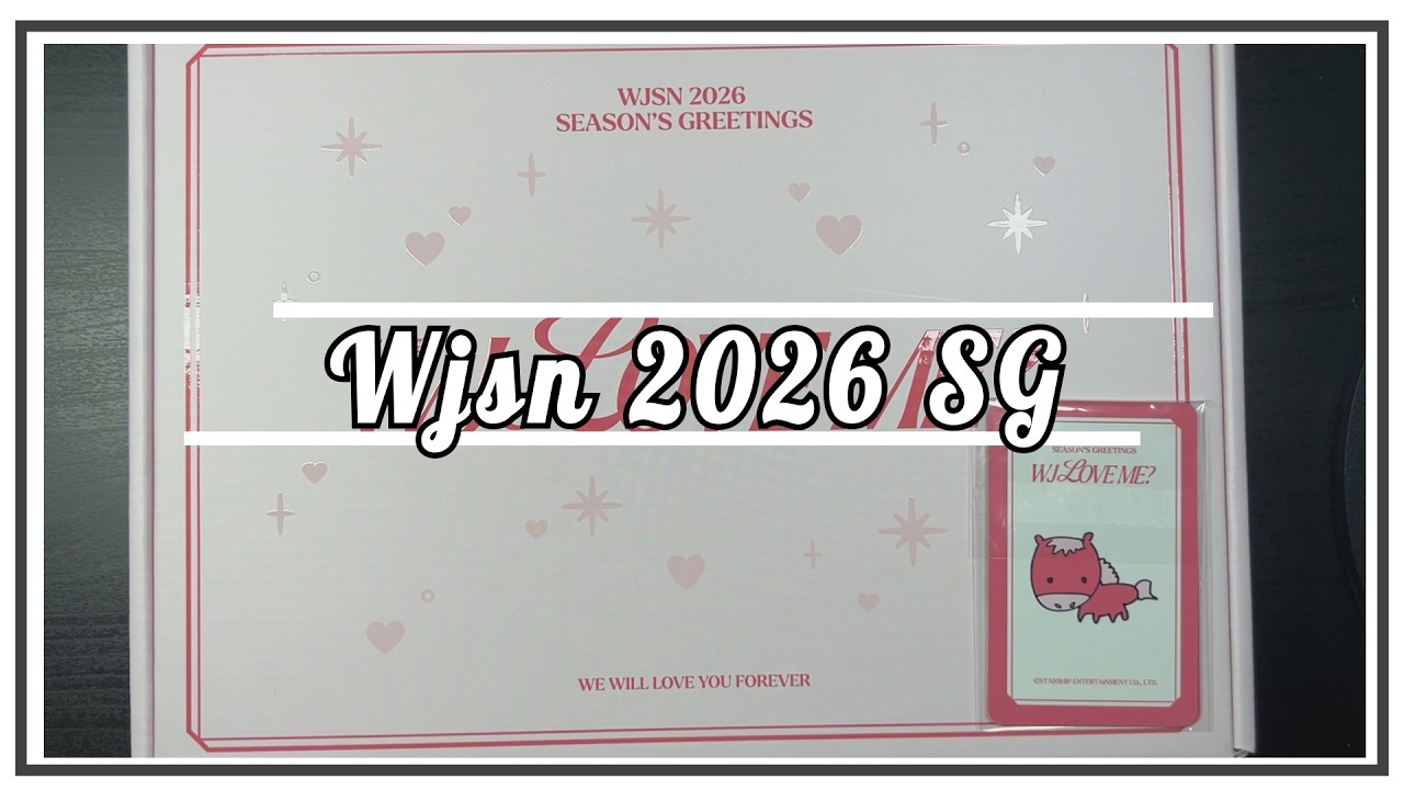 Wjsn 2026 Season's greetings WJ love me?