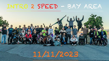 INTRO 2 SPEED - BAY AREA  (11/11/2023)