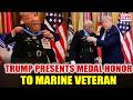 Trump Awards Medal Of Honor To Vietnam War Veteran James Capers Jr. At White House | CVR ENGLISH