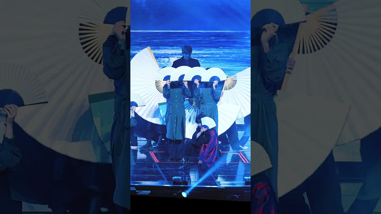 부채 안무가 인상적인 킹덤(KINGDOM) ‘Last flower(화월가 (밀양아리랑))’@230616 롯데 패밀리 콘서트 직캠/Fancam