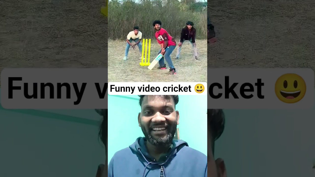Funny cricket video 😃