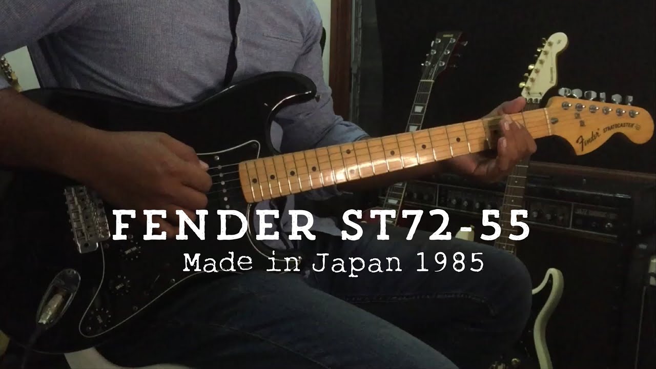 Fender ST72-55 MIJ 1985 - YouTube
