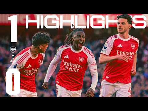 EZE WONDERGOAL SENDS US TOP | Arsenal vs Newcastle United (1-0) | Highlights l Premier League — football highlights