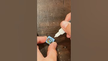 Drawing GOOGLE on my Keyboard with Posca Markers! #shorts