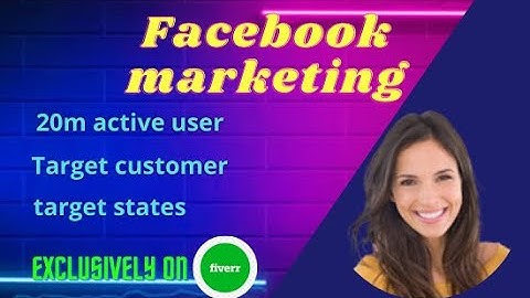 Facebook marketing gig image create by canva tutorial 2021.