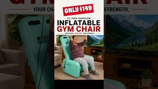 Inflatable Gym Fitness Chair #fitness #gym #chair Turn TV Time Into Workout Time