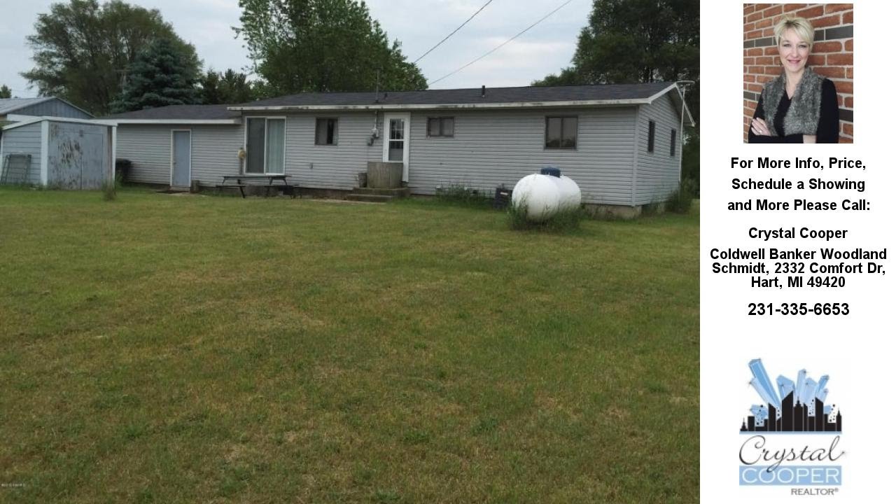 8422 E M-20, Hesperia, MI Presented by Crystal Cooper.