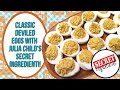 UNCOVER THE SECRET INGREDIENT IN THESE CLASSIC DEVILED EGGS!