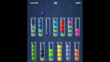 Ball Sort : Puzzle game Level 601 - 610 Walkthrough | PuzzleChallenge ✔️