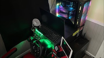 My insane iRacing Setup!!! | How I race with NASCAR guys!