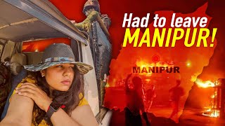 Iss Tarah Phassi mai Manipur mai 😣 Had to leave Manipur! Curfew? 🛑✋| EP5