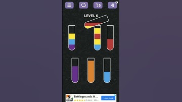 #level6 Water Sort Puzzle #viral #gameplay #video 🔥