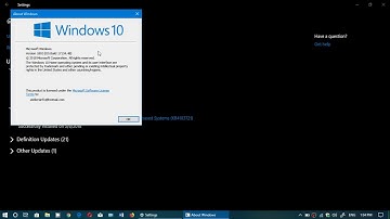 Windows 10 April 2018 update is getting cumulative update bug fixes May 8th 2018