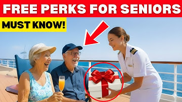 TOP 15 Secrets FREE Perks Cruise Lines Don’t Want Older Passengers to Know!