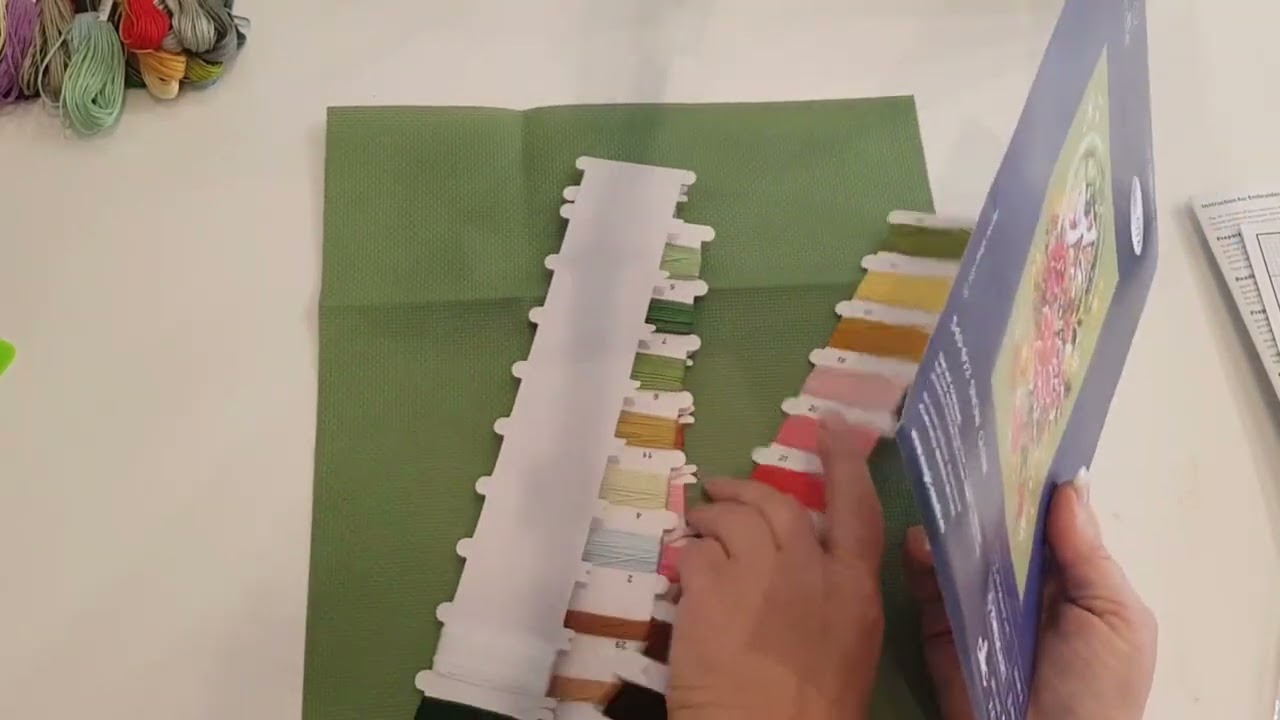 🟩Unboxing# 2🎄🎄  Kreuzstichbilder# Entscheidet mit #Magic Needle# Kreuzstich