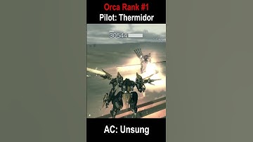 Fighting Orca rank 1 with only blades in Armored Core: For Answer