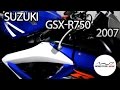 SUZUKI GSX-R750 2007. Детальное видео MOTO-RR