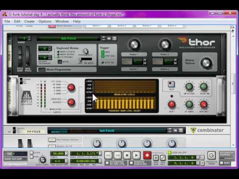 G Funk Tutorial Day 4 pt 2: Vocoder Funkiness [7 day song]