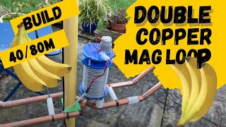 HAM RADIO: Double Copper Loop for 80M Build