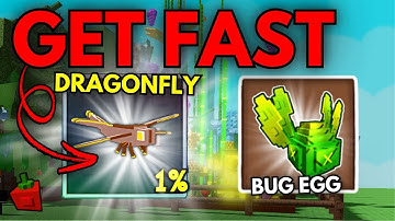 HATCH DRAGONFLY FAST in Grow A Garden!