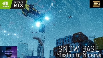 Unreal Engine 5 Transforms the World of Sci-Fi: Snow Base Showcase at 8k 60fps