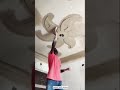 Ceiling Design Making Process Amazing #shorts #viral