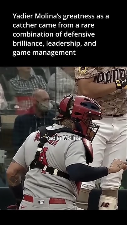 Yaddier Molina #baseball - YouTube