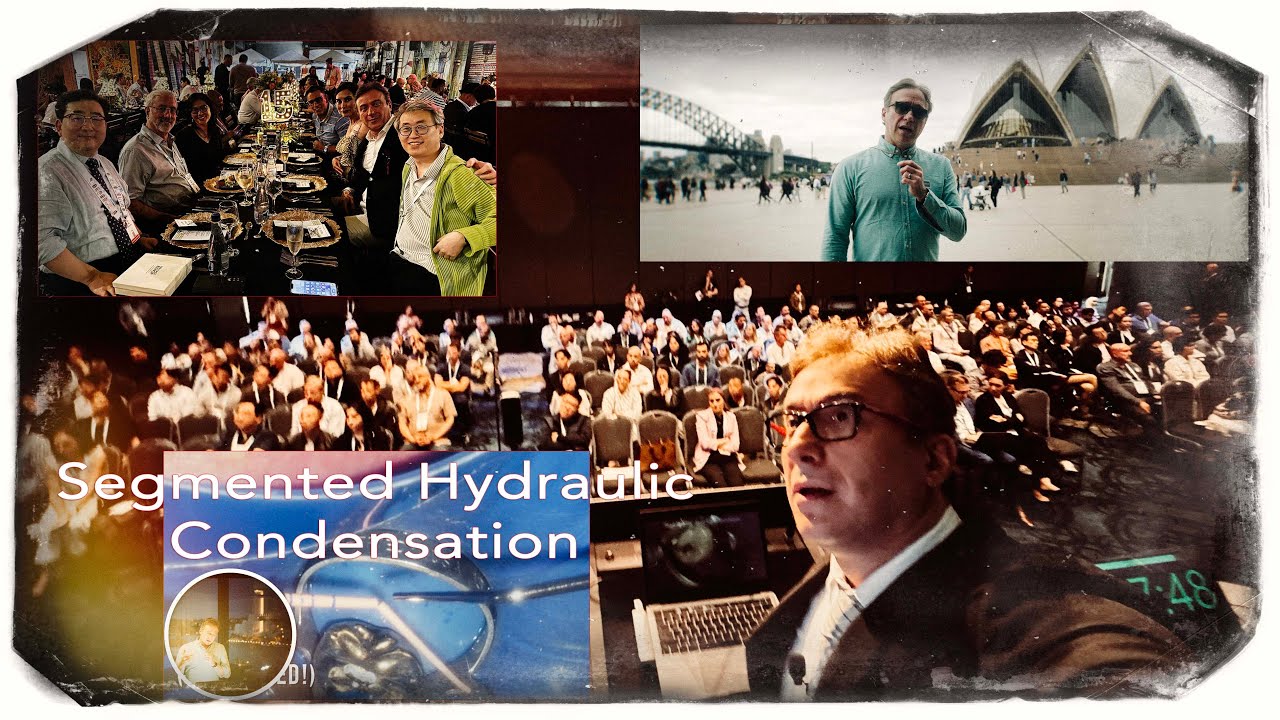 Segmented Hydraulic Condensation from Sydney Opera House! (Hydraulic