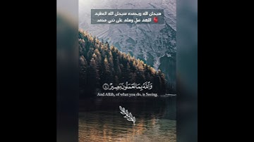 وهو معكم أين ما كنتم والله بما تعملون بصير [الحديد: ٤] #قرآن #تلاوة #تلاوات #لايك #اكسبلور