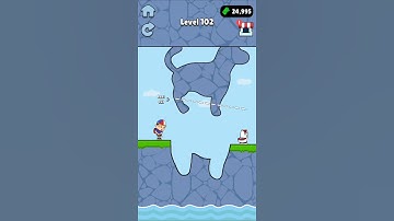 Slice to save level 102 #shortfeed #gameplay #viralshort #gaming