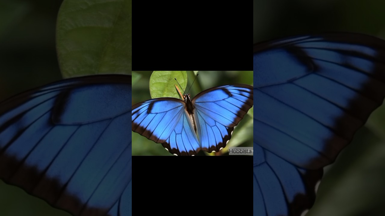 🐛➡🦋"Blue Morpho Butterfly: From Egg to Stunning Wings | Full Life Cycle in 4K | Metamorphosis"