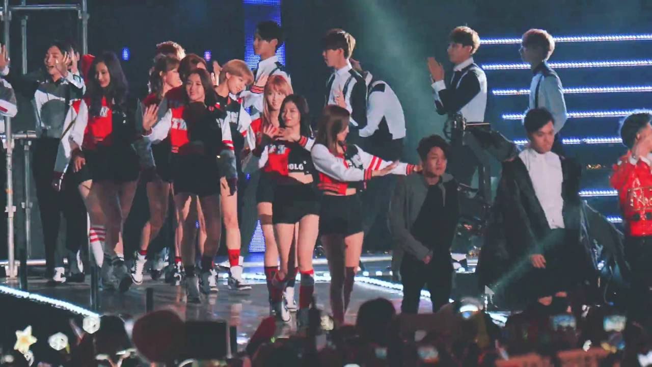 [4k Fancam/직캠] 161009 Ending EXO NCT 127 NCT Dream,세븐틴(Seventeen),트와이스(TWICE)@아시아송페스티벌