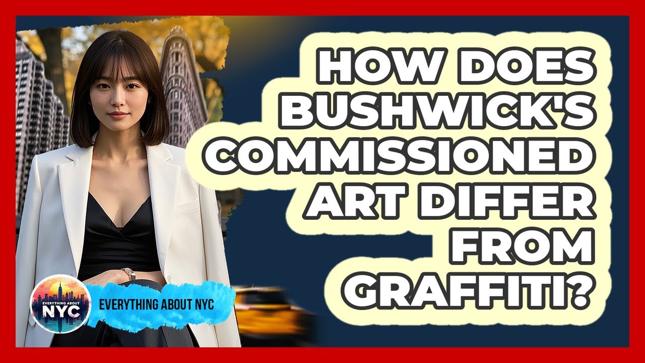 How Does Bushwick's Commissioned Art Differ From Graffiti? - Everything About NYC