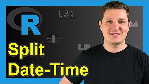 How to Split a Date-Time Column into Separate Variables in R (Example) | as.Date, format, as.POSIXct