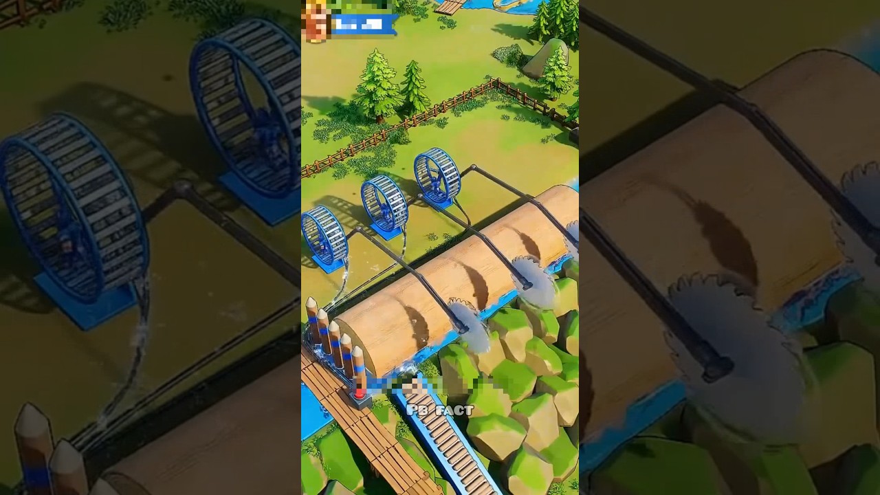 लकड़ी काटने की सुपरफास्ट फैक्ट्री! 😲🔥 | मजेदार गेमप्ले ⚡