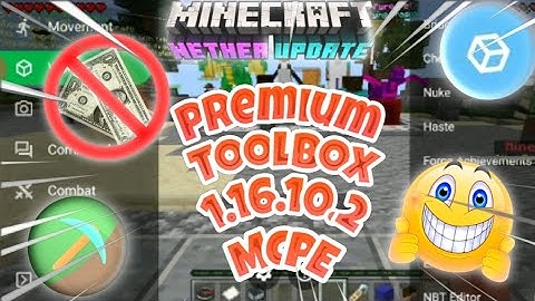 [NEW] PREMIUM TOOLBOX FOR MCPE 1.16.1 (Minecraft Official Nether Update Hack) 2020 WORKING