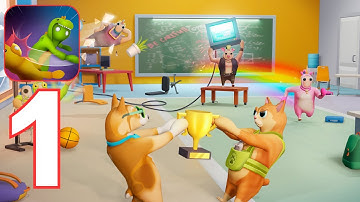 Gang Battle Party: Animals 3D - Gameplay Walkthrough Part 1 (iOS, Android)