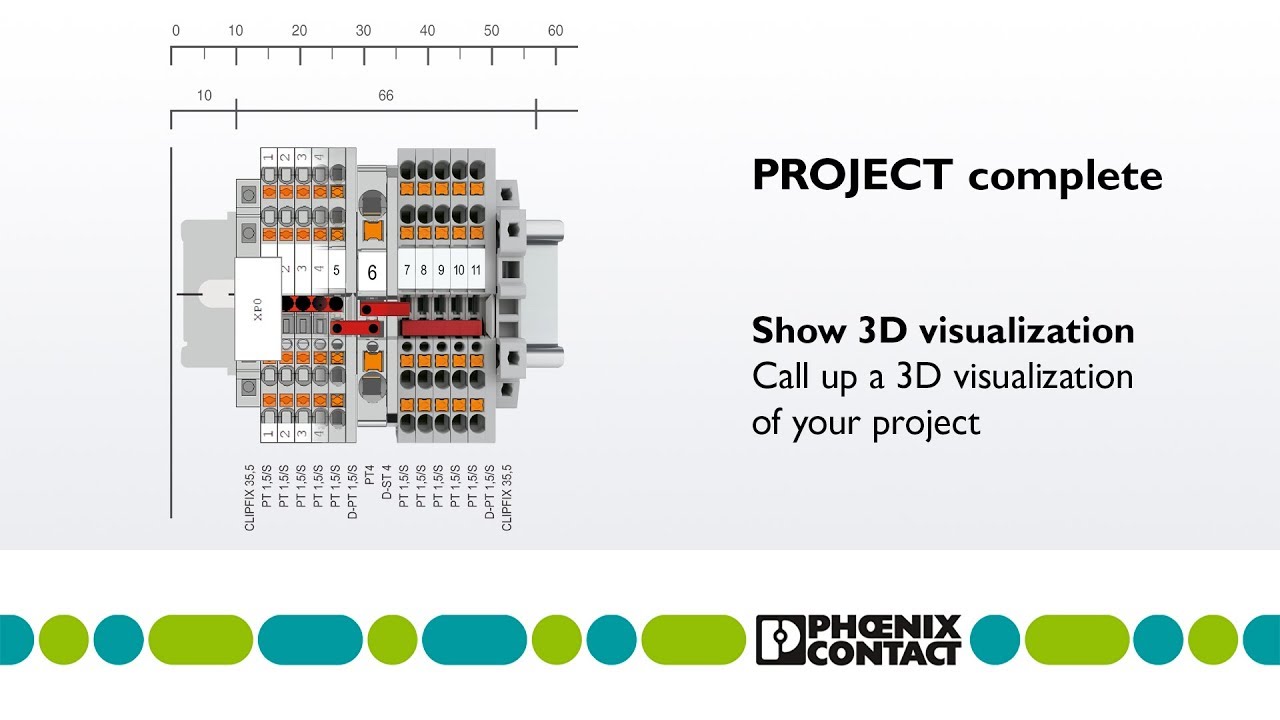 PROJECT complete – Calling up 3D visualization
