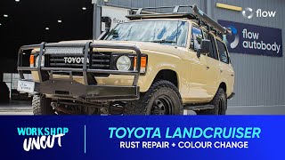 Workshop Uncut | Toyota Land Cruiser Rust Repair + Colour Change