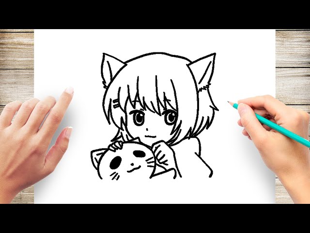 Anime Catgirl Mangaka, Anime, mammal, cg Artwork, manga png | PNGWing
