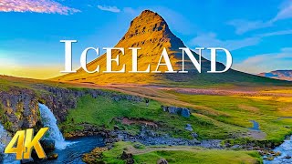 Iceland 4K Nature Relaxation Film - Relaxing Epic Music - Natural Landscape
