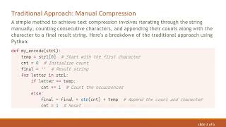 Efficiently Compress Text with Python: Achieve Results like 9w3k5t4r3w