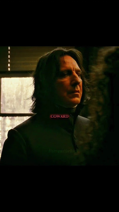 Snape was a Coward? 😠🤷🏼#harrypotter #severussnape #shorts #fyp #sad #heartbroken #fypシ #broken #lily