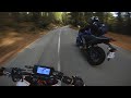 DUKE 390 x YAMAHA R3 - RACE THROUGH THE MOUNTAIN